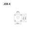 dimension schematic for square jackplates