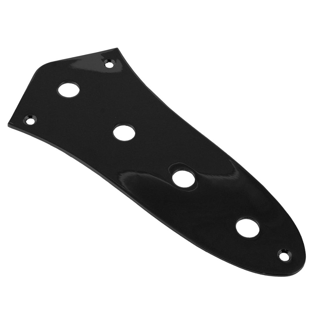 black control plate for bass