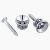 Allparts Standard Strap Buttons - Chrome