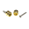 Allparts Economy Strap Buttons - Gold