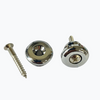 Allparts Oversized Strap Buttons - Chrome