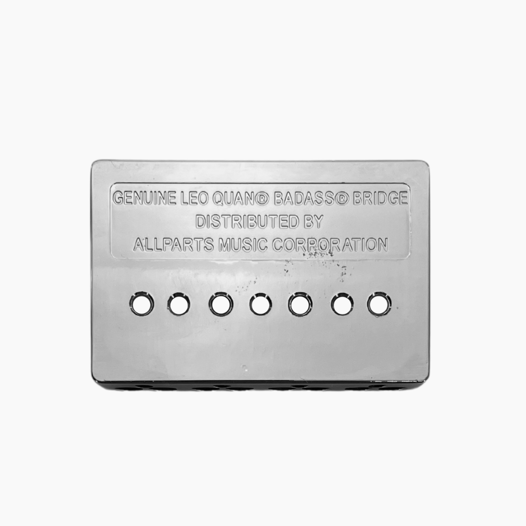BB-3343 - Leo Quan® Badass III™ 4-String Bass Bridge - Grooved Saddles