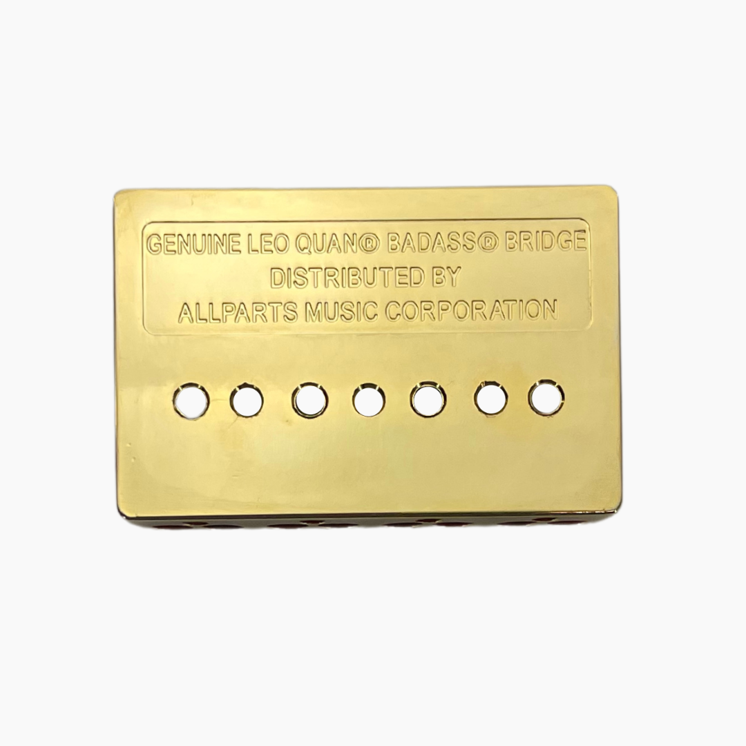 BB-3343 - Leo Quan® Badass III™ 4-String Bass Bridge - Grooved Saddles