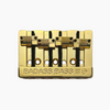 Puente para bajo de 4 cuerdas Leo Quan® Badass III™ - Oro