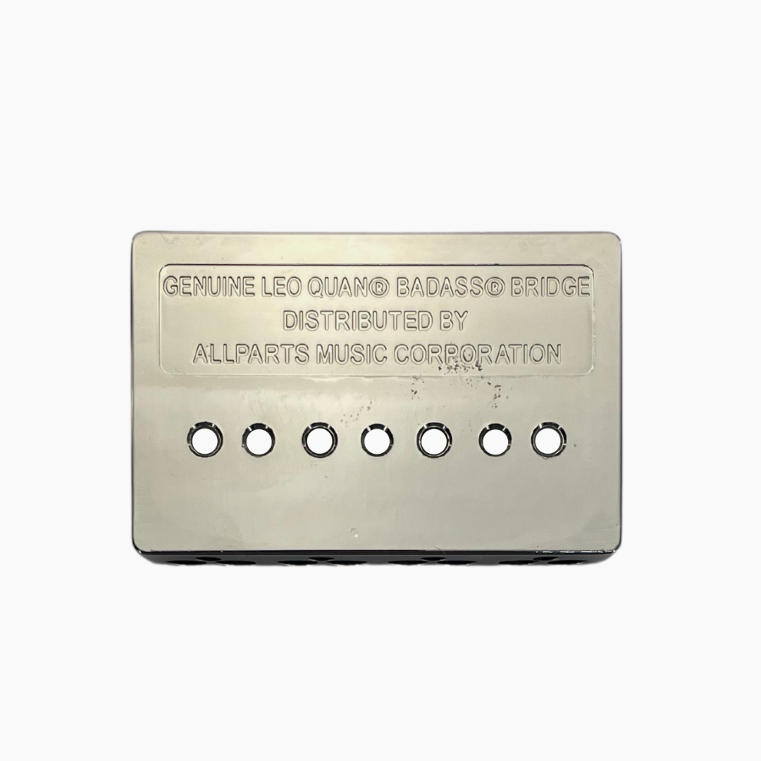 BB-3343 - Leo Quan® Badass III™ 4-String Bass Bridge - Grooved Saddles