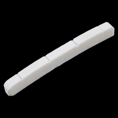 Slotted bone nut for Jazz Bass