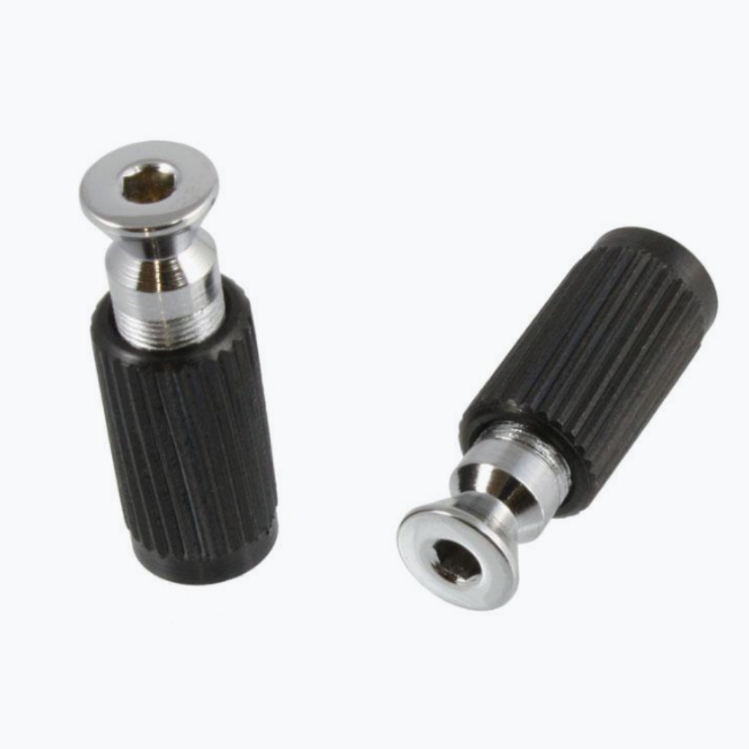 Vega-Trem VT1 Ultra Tremolo A 2 Punti Nero Floyd Rose Per Strat Usato - Foto 10