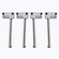 Sillines para puente de bajo ranurados Badass®
