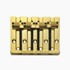 Puente para bajo de 4 cuerdas Leo Quan® Badass II™ - Oro