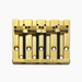 gold 4-string bass bridge