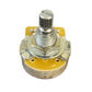 Split shaft audio pot back top view