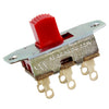 Switchcraft® On-On Slide Switch for Jazzmaster® and Jaguar® - Red knob, CW