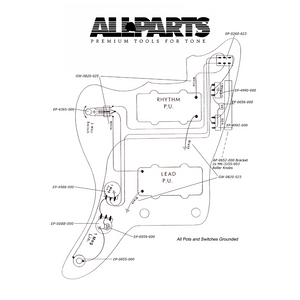 Allparts Wiring Kit for Jazzmaster