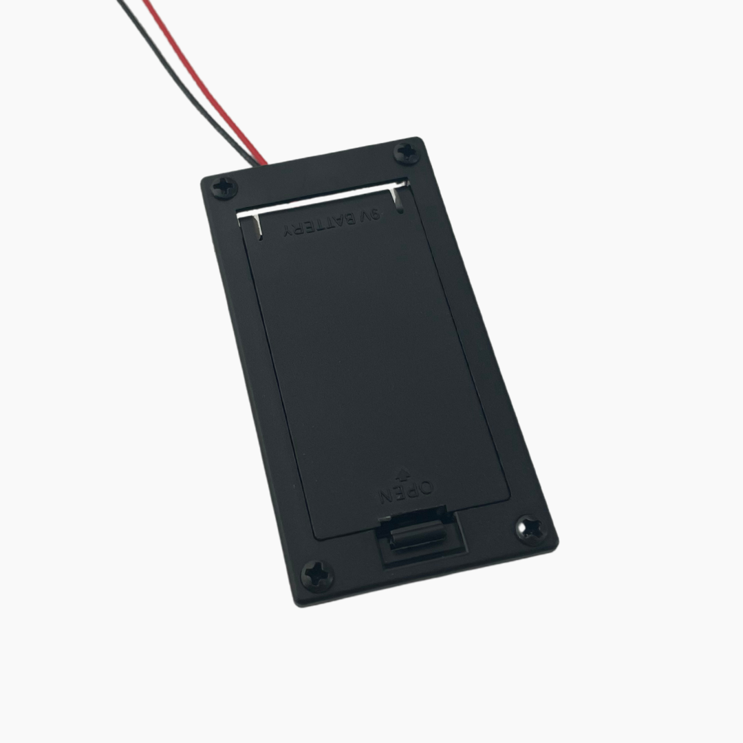 EP-0926-023 - Small Footprint 9V Battery Box Battery Lead Clip — Music
