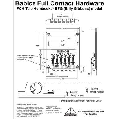 top load full Contact tele style humbucker instructions