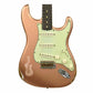 Copper Metallic painted guitar