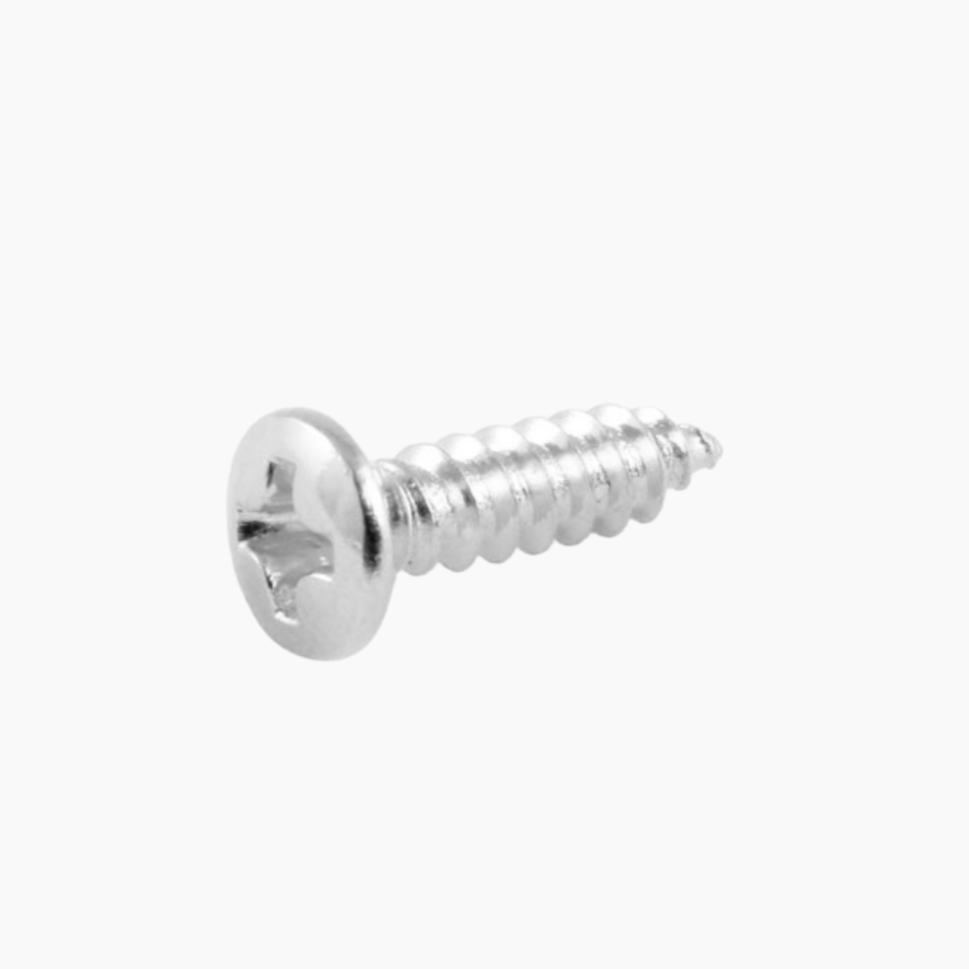 Chrome standard pickguard screw