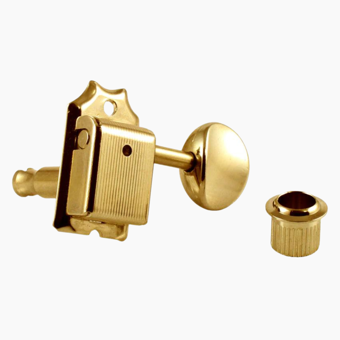 Gotoh TK-0880-001 6 Meccaniche Vintage Nickel Per Chitarra Fender Strat/Tele - Giappone - Foto 6