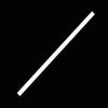 LT-0496 Side Dot Rods - White