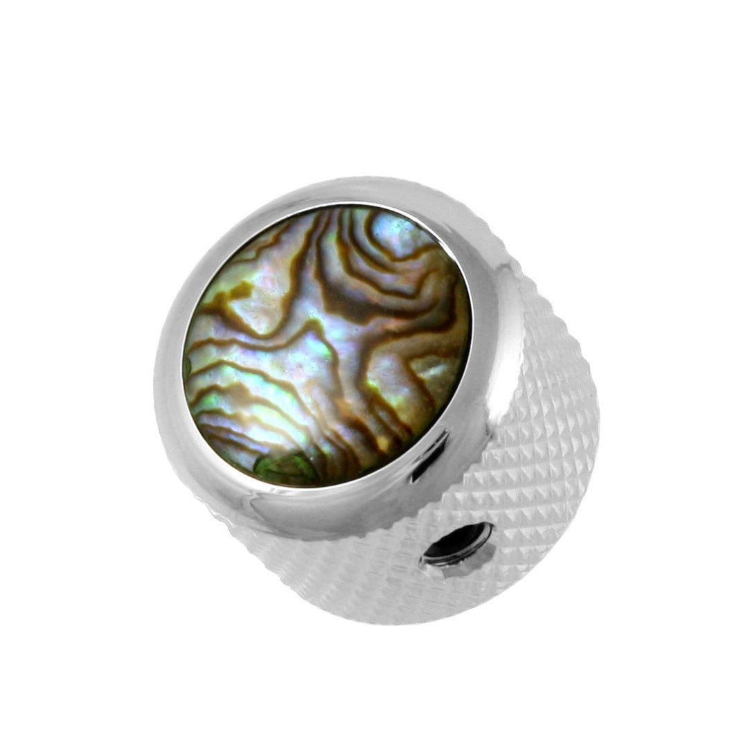 MK-3178 Q-Parts Natural Abalone Dome Knob