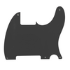 PG-0567 5-hole Pickguard for Esquire® - Black Matte 1-ply .060