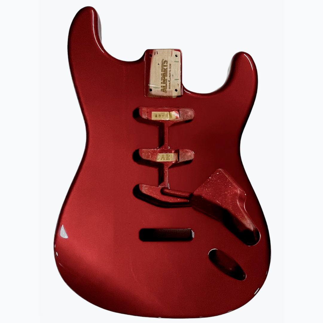 SBF-CAR Candy Apple Red Finished Replacement Body for Stratocaster®
