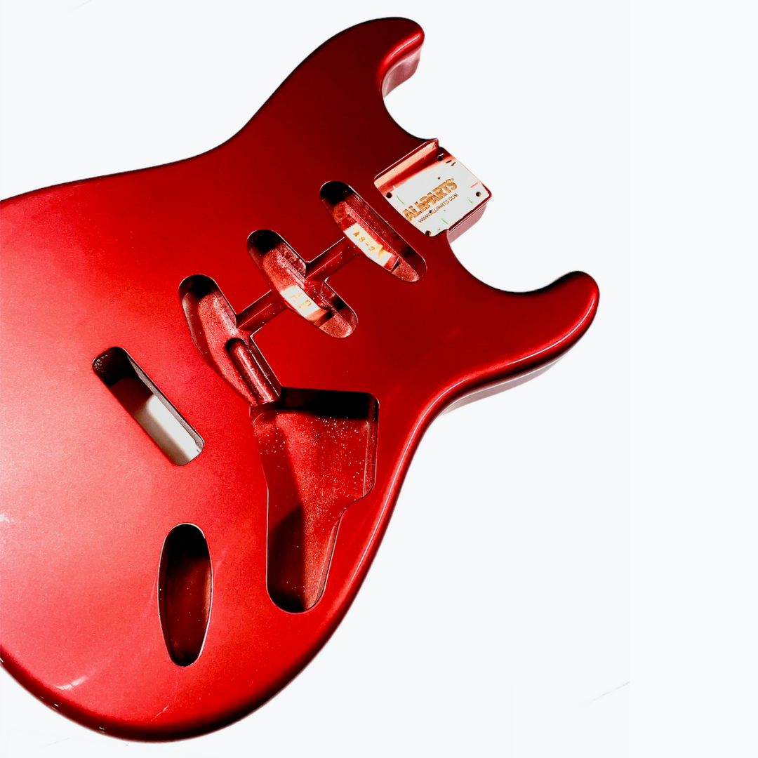 SBF-CAR Candy Apple Red Finished Replacement Body for Stratocaster®
