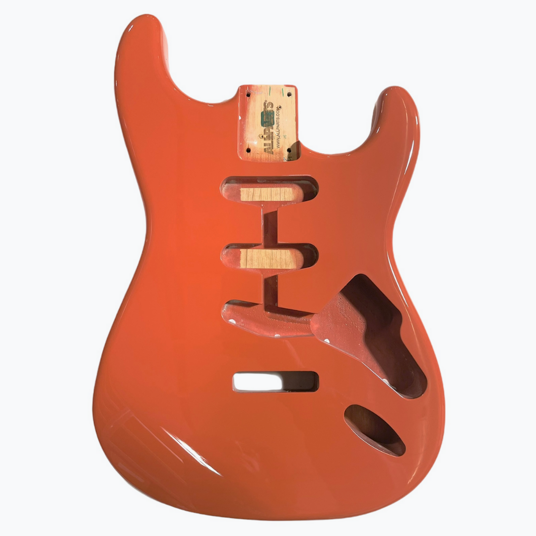 SBF-FR Fiesta Red Finished Body Stratocaster® Allparts