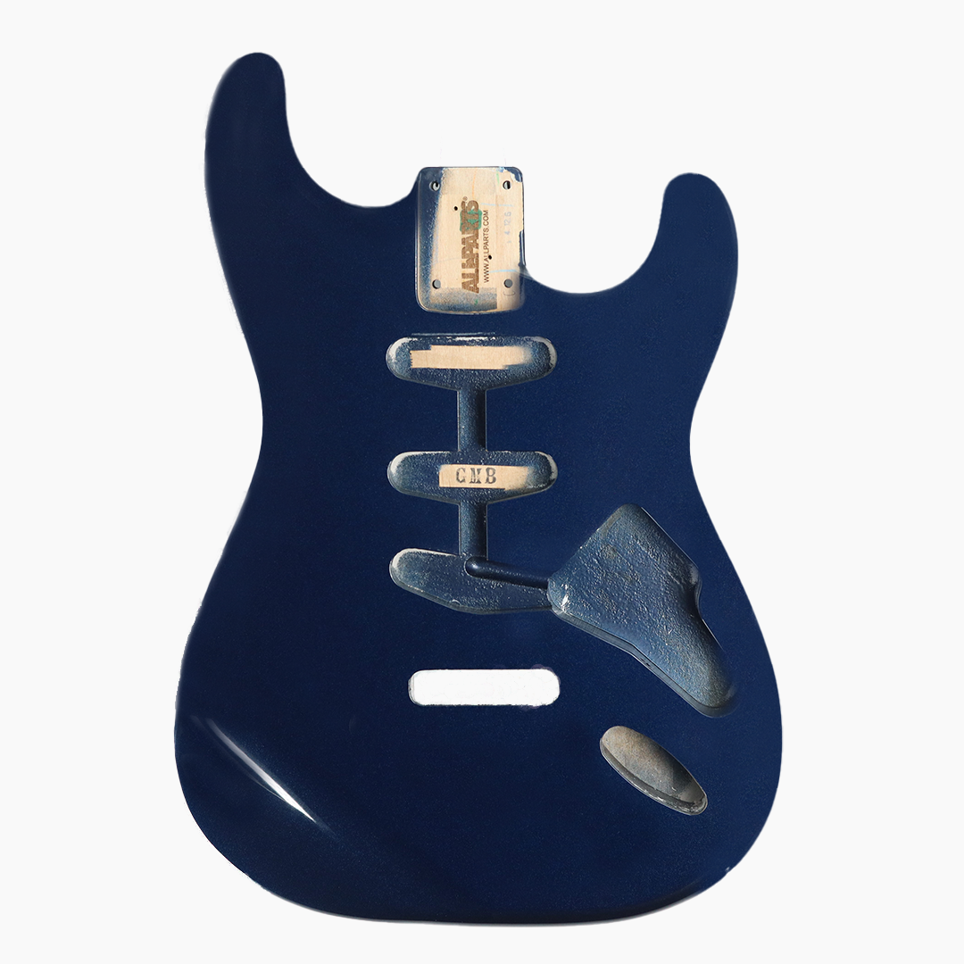 Deep Metallic Blue Replacement Body for Stratocaster
