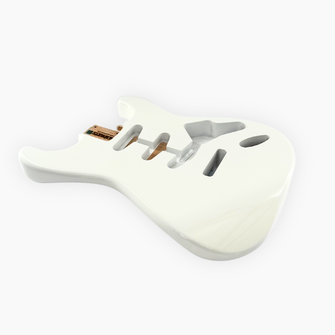 SBF-OW Olympic White Finished Replacement Body for Stratocaster®