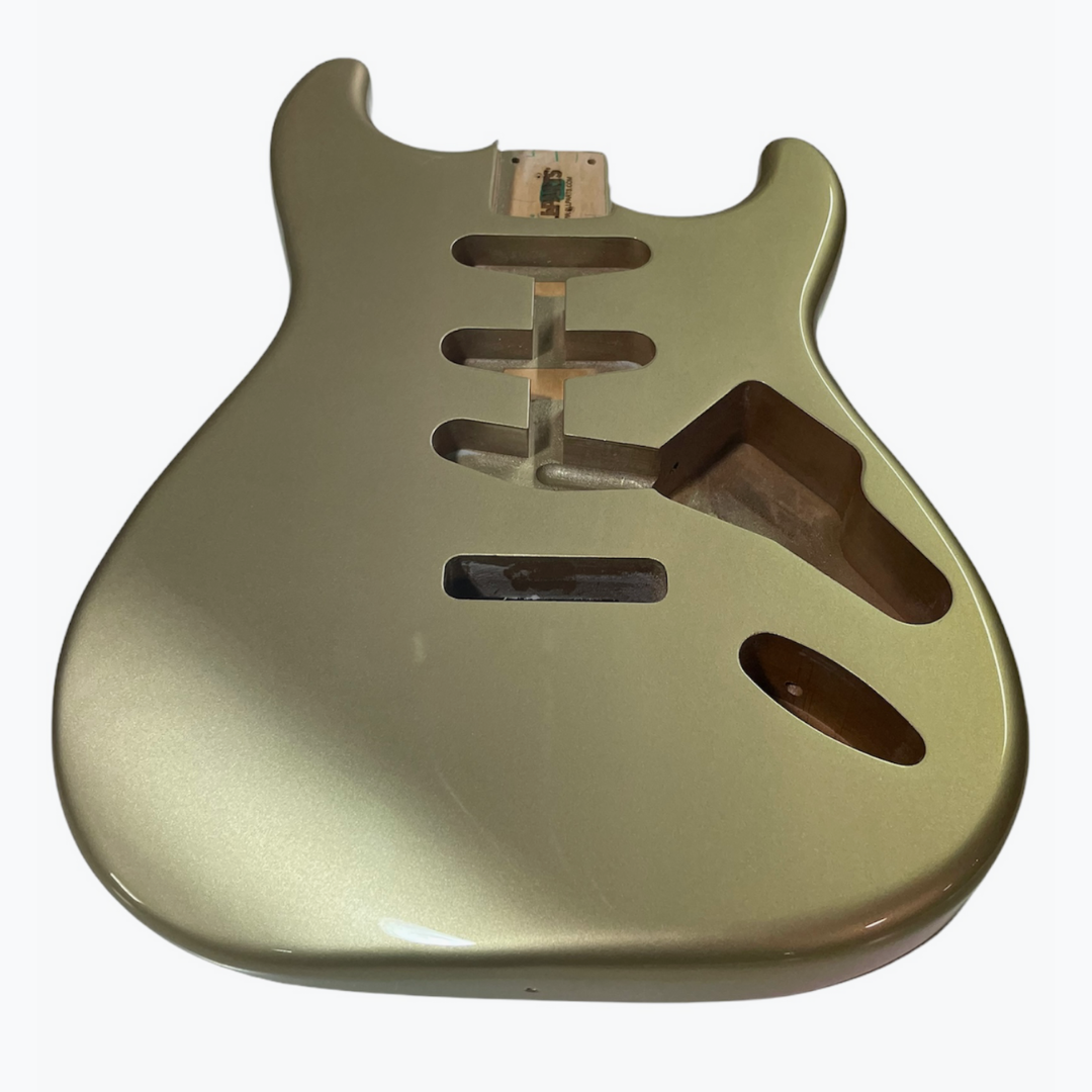 SBF-SGM Shoreline Gold Finished Replacement Body for Stratocaster®