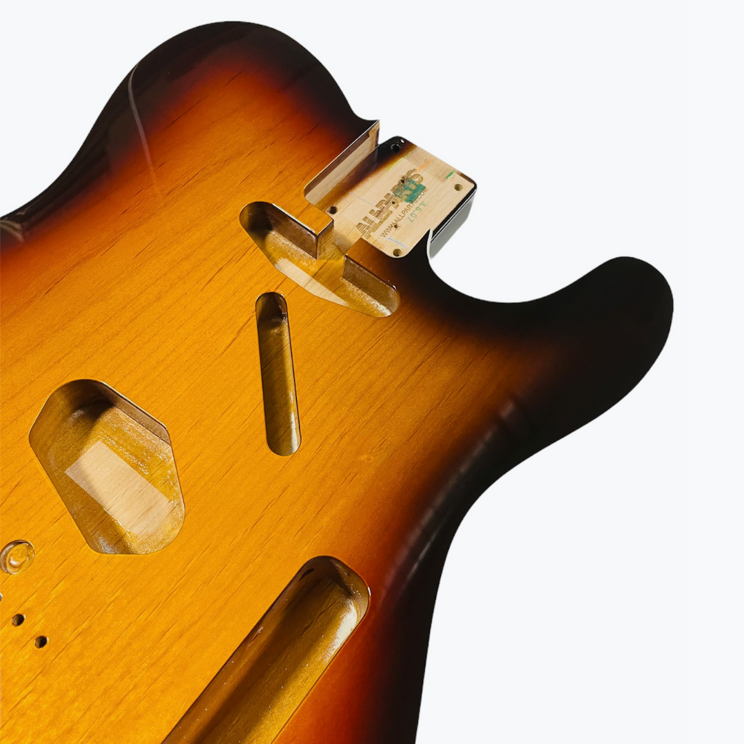 TBF-3SBB Sunburst Finished Replacement Body for Telecaster® With Binding