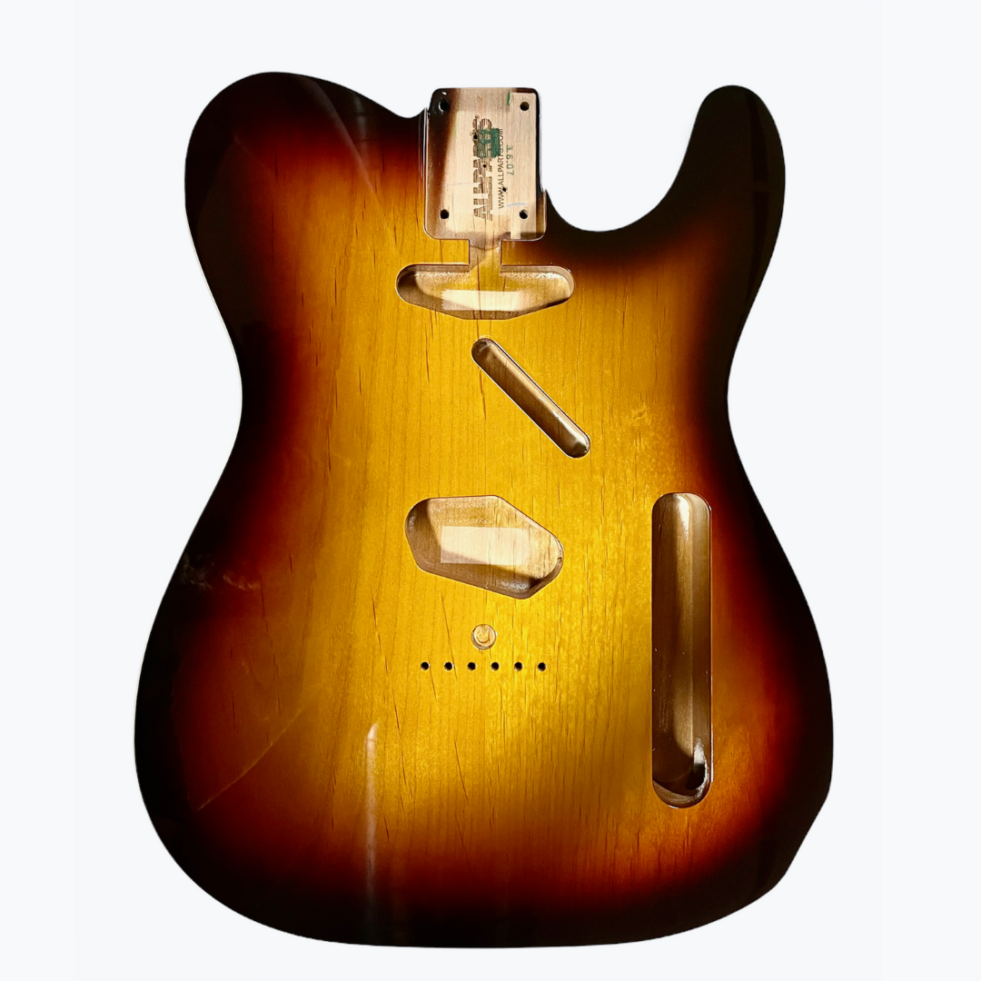 TBF-3SBB Sunburst Finished Replacement Body for Telecaster® With Binding
