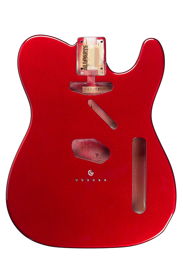 TBF-CAR Candy Apple Red Finished Replacement Body for Tele