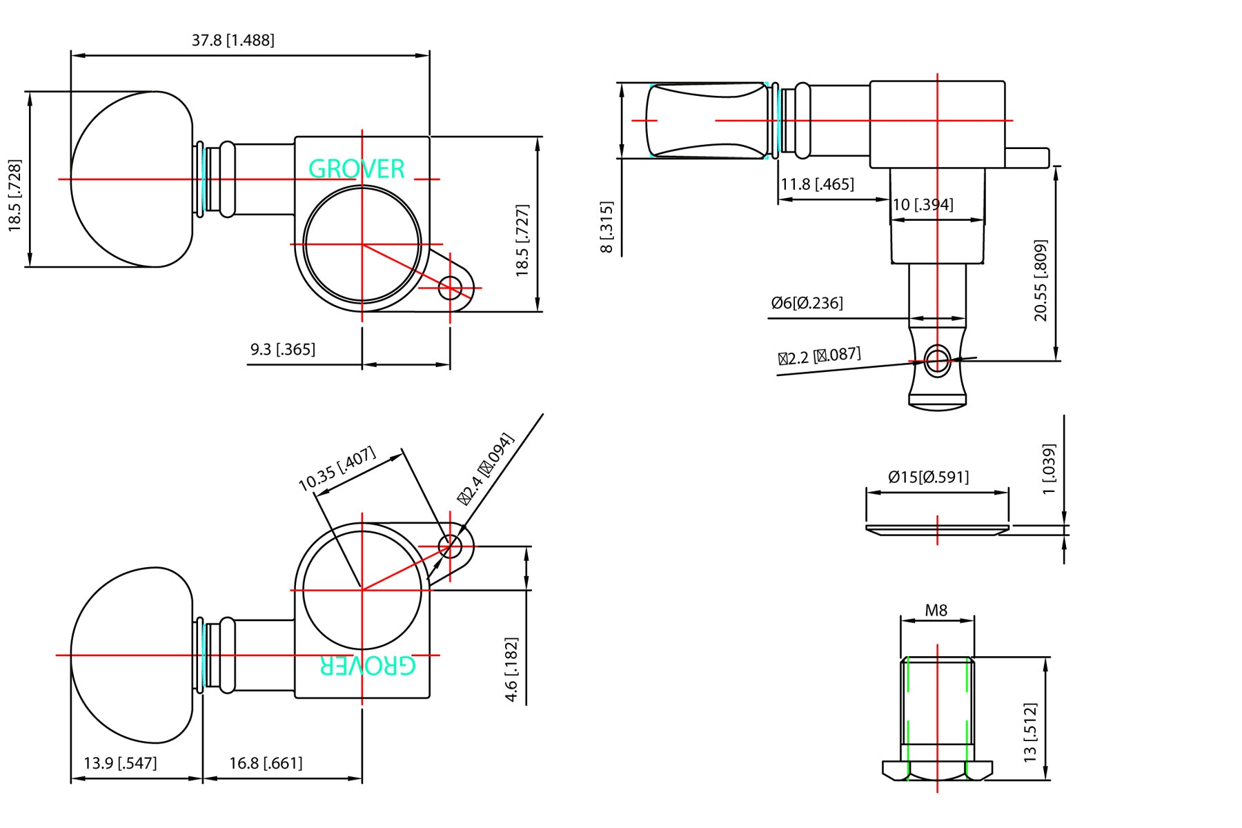 TK-7906 GROVER® 205 SERIES 3X3 MINI ROTOMATICS