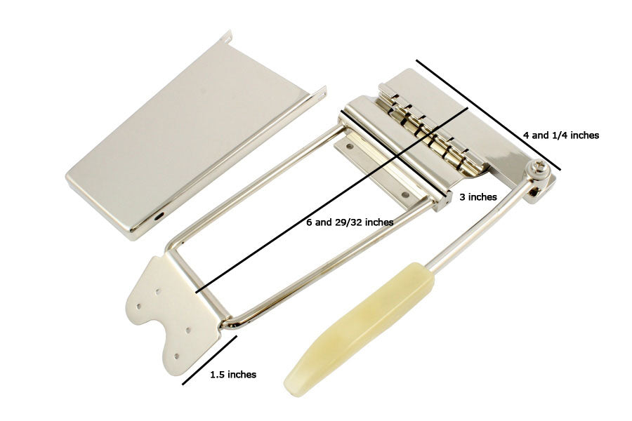 Gibson Maestro Vibrato Long Vibrola新品未使用 Amazon.com: Long Version Arm Tailpiece Tremolo Bridge for Maestro