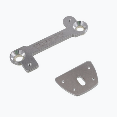 mounting plate and tailpiece plate nickel