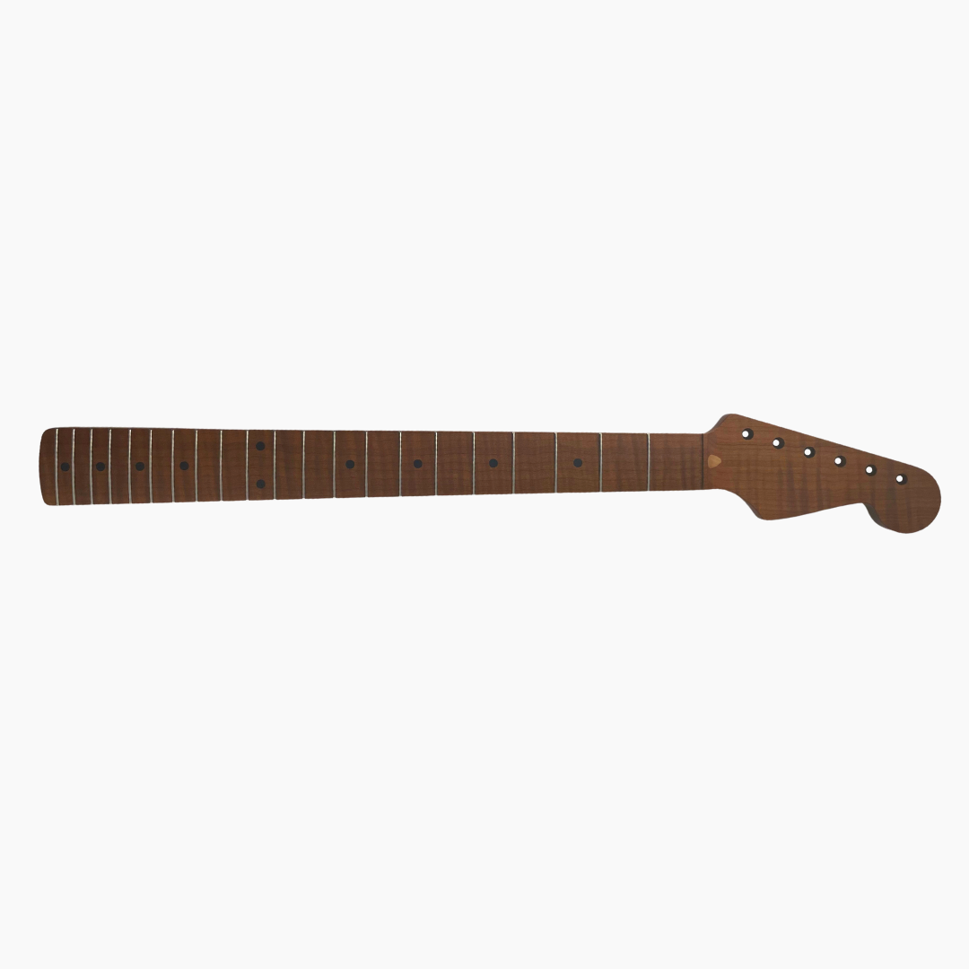 Allparts Roasted Flame Maple Neck & Gotoh Tuner Bundle - BUNDLE & SAVE