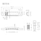 TP-3406 Gotoh Featherweight Stop Bar Tailpiece